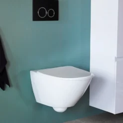 Spolknapp Bathlife SpolaSvart