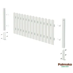 Staket Palmako Luise 10