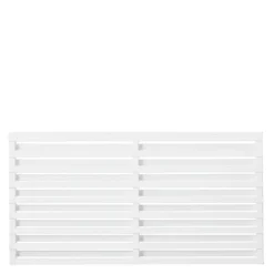 Staket PLUS Osaka Grundmålad Vit 180×93 cm