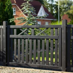 Staket PLUS Vinesse 150x96 cm Svart