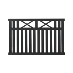 Staket PLUS Vinesse 150x96 cm Svart