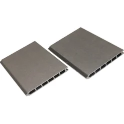 Staketset Hortus Komposit Borstat Höjd 121,1 cm