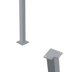 Stålstolpe PLUS Hörn 45x45 Varmgalvaniserad
