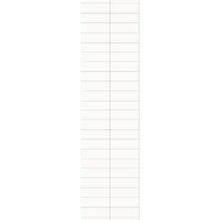 Stänkskyddsskiva Fibo Denver White 3091-M3010 HG