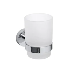 Tandborstglas Bemeta Omega Krom/Glas