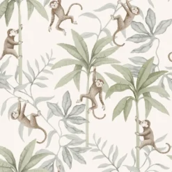 Tapet Boråstapeter Jungle Friends 6936