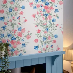 Tapet Laura Ashley Charlotte Rosa