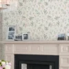 Tapet Laura Ashley Crosswell Coral Rosa 118480