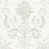 Tapet Laura Ashley Josette Dove Gra & Vit