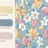 Tapet Laura Ashley Tulips China Blå 119847