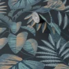 Tapet NEXT Jungle Leaves Navy