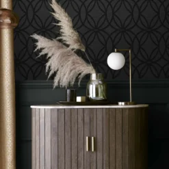 Tapet NEXT Luxe Eclipse Charcoal