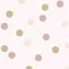 Tapet Superfresco Easy Dotty Polka Rosa American Gold
