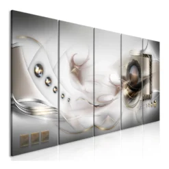 Tavla Arkiio Pearly Mist Narrow 5 delar