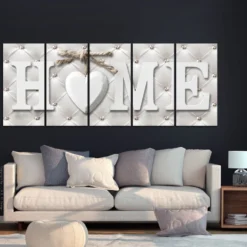 Tavla Arkiio Quilted Home 5 delar