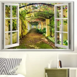 Tavla Arkiio Window View On Pergola