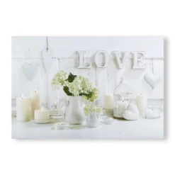 Tavla Art For The Home Hearts & Love LED
