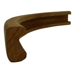 Teak Roca Hörn U-list Spårbredd 16 mm