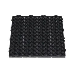 Terrassplatta Hortus Komposit 30X30 cm Antracitgrå 4-Pack