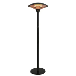 Terrassvärmare Hortus Golvmodell 900/1200/2100 W Teleskop HA Svart