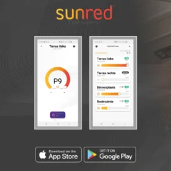 Terrassvärmare SunRed PRO25W-SMART