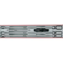 Tändstiftshylssats 5 delar med 3/8 tum fäste Teng Tools TTXTB05