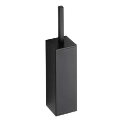 Toalettborste Bemeta Nero Vägghängd/Fristående Svart