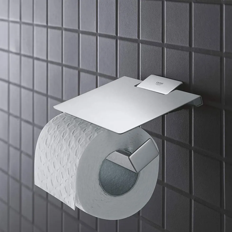Toalettpappershållare Grohe Selection Cube 40781 med Lock