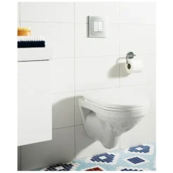 Toalettsits Gustavsberg Logic 9M01 Vit Hårdsits