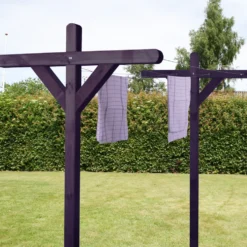 Torkställning Hortus Tryckimpregnerad Svart