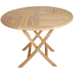 Trädgårdsbord Baltic Garden Milano fällbart bord Ø100 cm