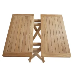 Trädgårdsbord Baltic Garden Tropea fällbart sidobord 50 cm