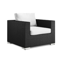 Trädgårdsfåtölj Comfort Garden Bahamas Loungefåtölj utomhus i konstrotting
