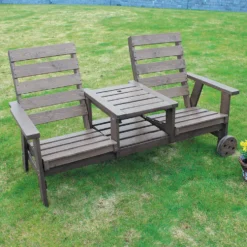 Trädgårdsmöbel Eden Wood Duo Seat