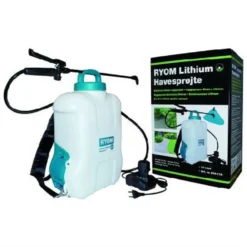 Trädgårdsspruta Ryom 10L med Batteri och Laddare för Övriga Trädgårdsredskap