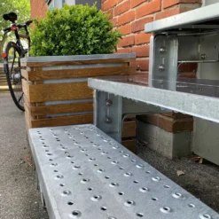Trädgårdstrappa Dolle Gardentop utan Räcke