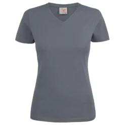 T-shirt Printer Heavy V-neck Lady