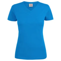 T-shirt Printer Heavy V-neck Lady
