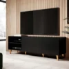 TV-bänk In Living Pafos 40x52x150 cmSvart
