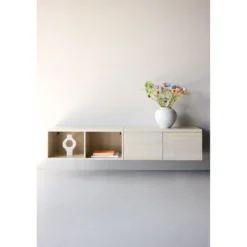 TV-bänk Venture Home Nomi 180x35 cm Vägghängd