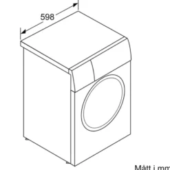 Tvättmaskin Siemens WG44G2FPDN iQ500 9 kg