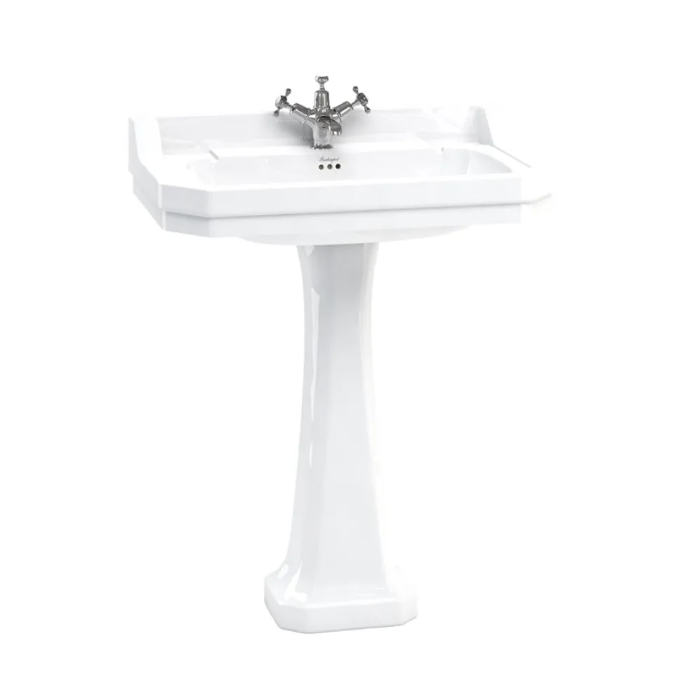 Tvättställ Burlington Edwardian med Piedestal 800 mm