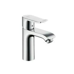 Tvättställsblandare Hansgrohe Metris S 110 Låg med lyftventil
