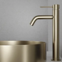 Tvättställsblandare Scandtap Steel Voyage High