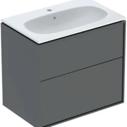 Tvättställsskåp Ifö Sense Art Smal Design 75 med 2 Lådor