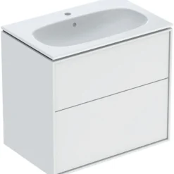 Tvättställsskåp Ifö Sense Art Smal Design 75 med 2 Lådor