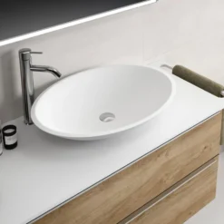 Tvättställ Tenfors Solid Surface Oval