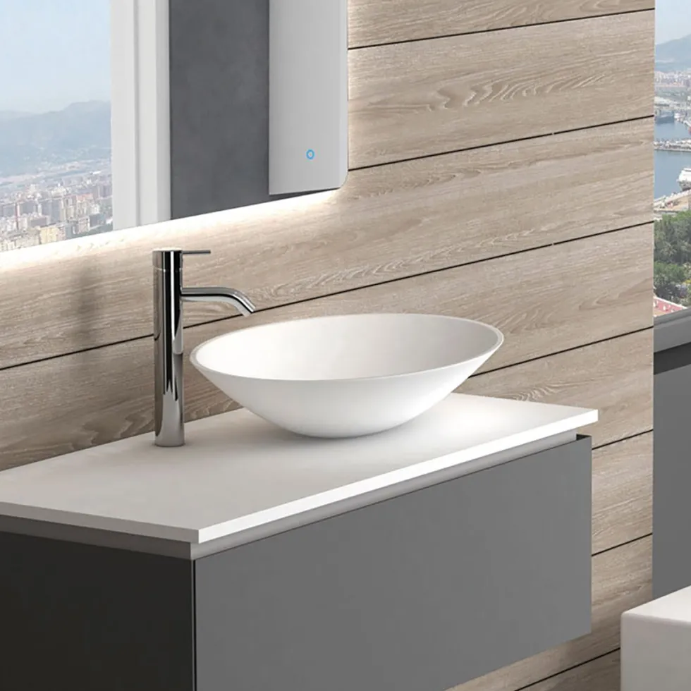 Tvättställ Tenfors Solid Surface Oval