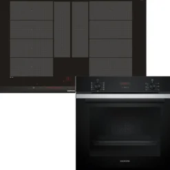 Ugn- & Hällpaket Siemens HB234ABS3F + EX875LYV1E Smart Hemuppkoppling Rostfri