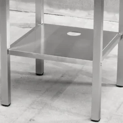 Underhylla Vilan Stainless Rostfri Underhylla med hål